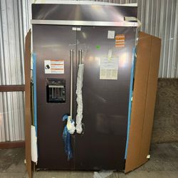 ✨NEW 48” KITCHENAID BLACK STAINLESS STEEL BUILT IN SIDE BY SIDE✨WARRANTY✨DELIVERY ✨