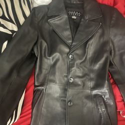 Black Leather Women’s Jacket