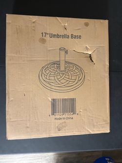 17" Umbrella Base
