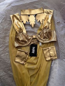 XS Golden Goddess Costume