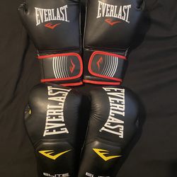 18 and 16 oz gloves 