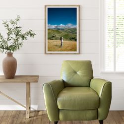 Macy’s Myia Tufted Back Leather Pushback Recliner