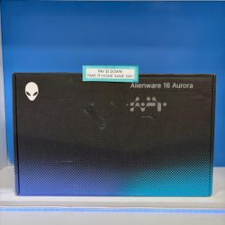 ALIENWARE AURORA 16 GAMING LAPTOP - TAKE FOR $5 REST LATER 