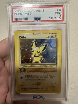 Pichu Neo Genesis Holo PSA 9