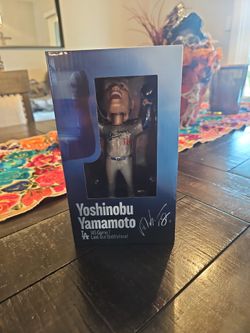 Yoshinobu Yamamoto Dodgers WS Game 7 Last Out Bobblehead