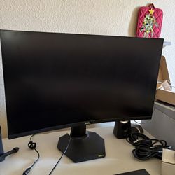 Dell Gaming S2721hgf 27 Inch Curved FHD 144Hz 1080p VA Ultra-Thin Bezel Monitor, Nvidia G-Sync
