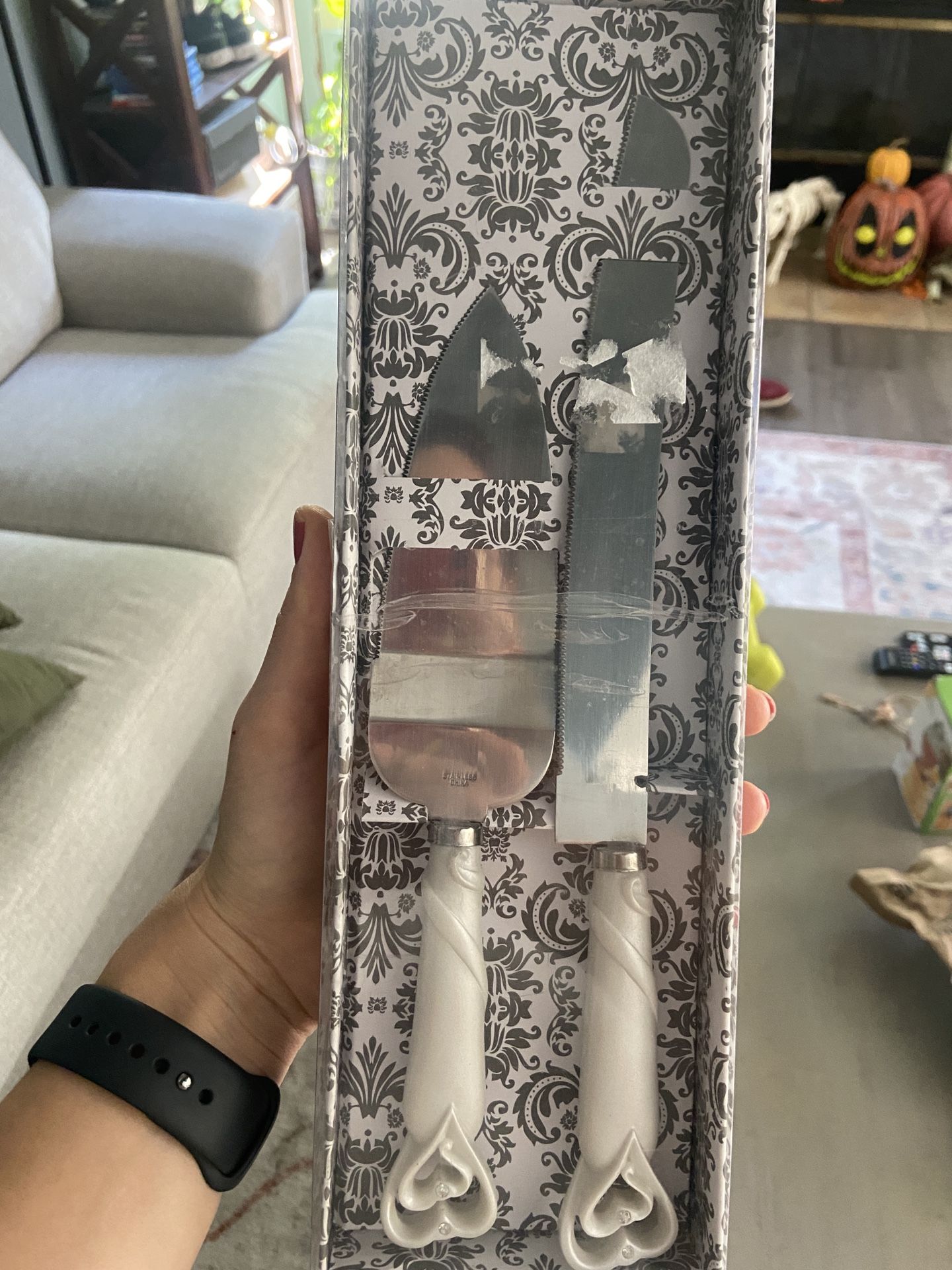 Cake Knife & Server Set For Wedding