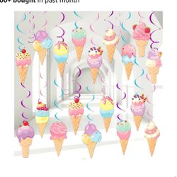 Ice Cream Party Decorations 