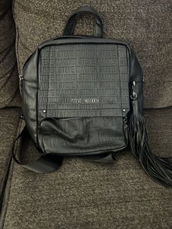 Steve Madden Black Backpack