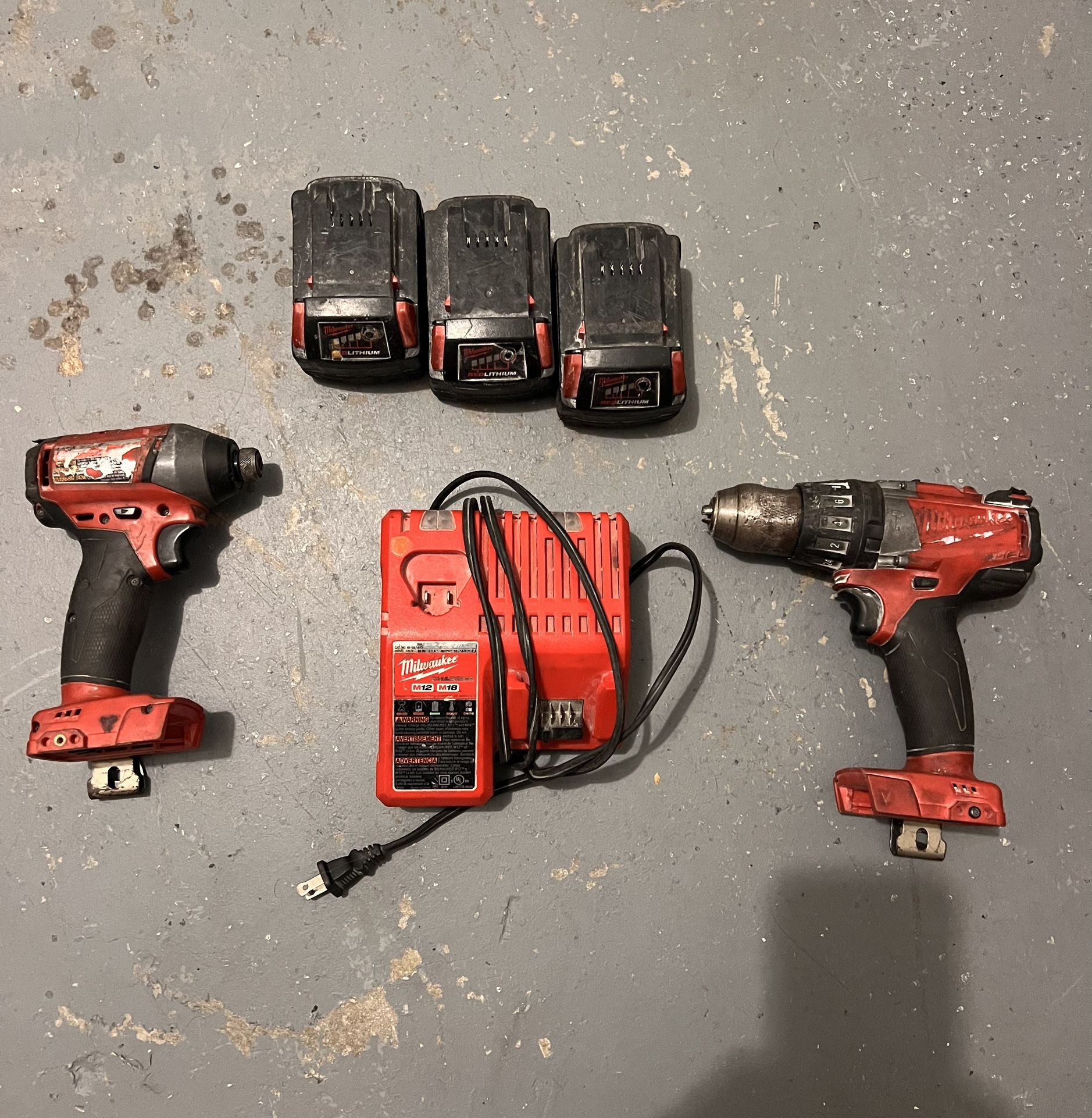 Milwaukee Set Drill