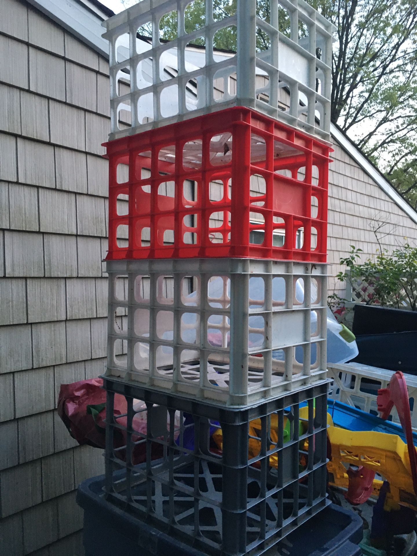 For Milk Crates Only $25 Firm
