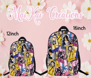 Coraline custom backpack (RAED DESCRIPTION)