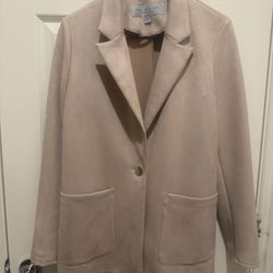 Marc New York Andrew Marc Women’s Medium Pink Blazer - Relaxed Fit / Loose Fit / Oversized