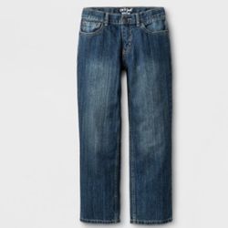 Boys' Relaxed Straight Fit Jeans - Cat & Jack™ SIZE 14 HUSKY