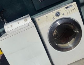Washer + dryer