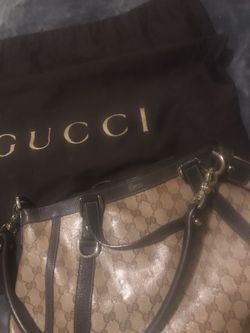 Gucci Crystal Abbey Convertible Tote