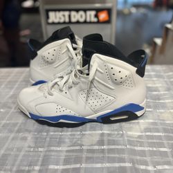 Air Jordan 6 Sport Blue Size 12 $130