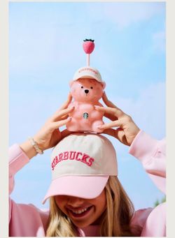 Starbucks, Bear, Cup