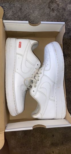 Supreme White Forces Size 8 Used