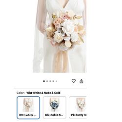 Boho Bridal Bouquet for Bride (n10)