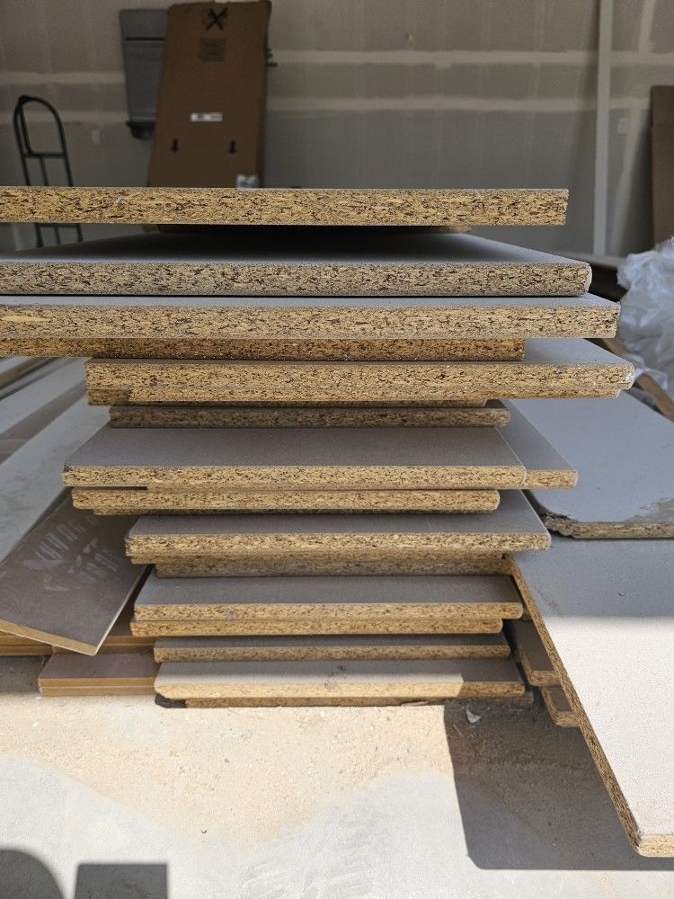 Shelving Material.
