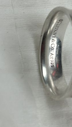 Men’s Tiffany Sterling silver 1837 Ring