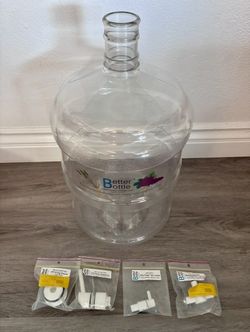 5 gallon polycarbonate brewing carboy jug