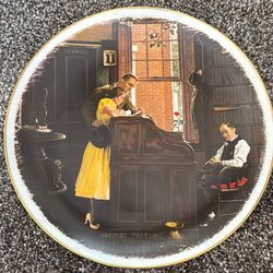 Roman Rockwell Collector plate