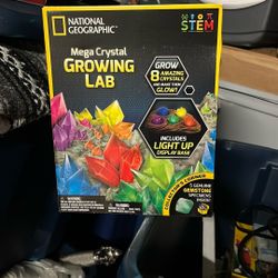 National Geographic mega crystal growing lab