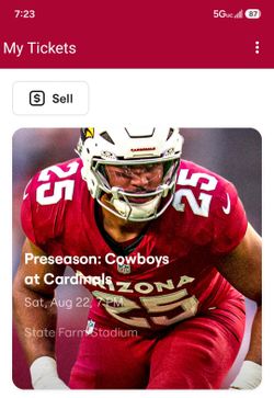 Cardinals vs Cowboys