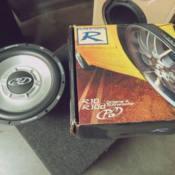 10" Phoenix Gold Octane R R10d 10-in Woofer 400 Max! PAIR- BRAND NEW! FREE SHIPPING DELIVERY PORTLAND VANCO 