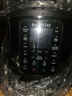 Used good Instant Pot 6qt 9-in-1 Pressure Cooker