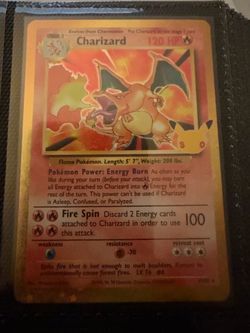 30th anniversary charizard pokemon card
