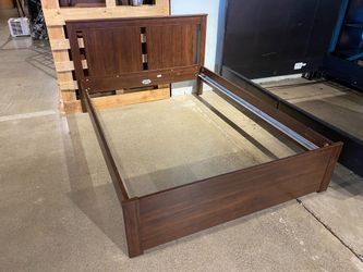 IKEA Songesand Wood Full Bed Frame