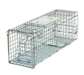 24" Animal Trap Humane Steel Cage for Small Live Rodent Squirrel