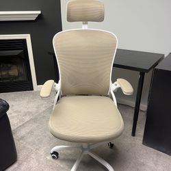 Desk chair, beige off-white