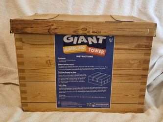 Giant Jumbling Tower Stacking Game - Pre-owned and beautiful