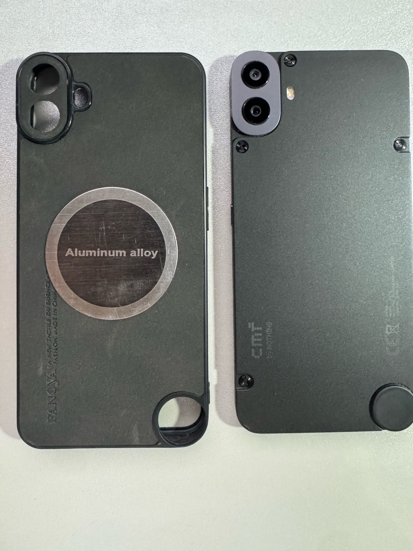 CMF Phone 1 with case