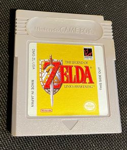 $40-The Legend of Zelda: Link's Awakening (Nintendo Game Boy) - Authentic