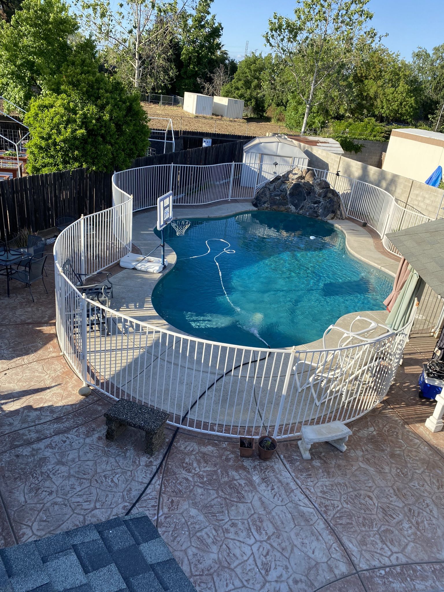 Complete Iron Pool Fence 100 Feet’s Long X 5 Feet’s Height