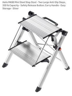 Brand New, Unopened - 2 Hailo M80 Comfort Line Step stools