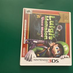 Luigi’s Mansion Nintendo 3Ds