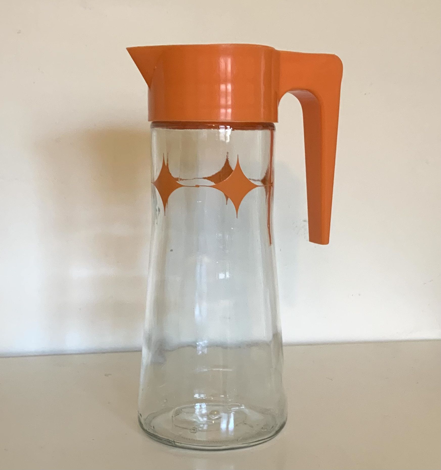 Vintage Orange Juice Decanter