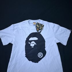 Bape big logo t-shirt (with tags bag was lost)