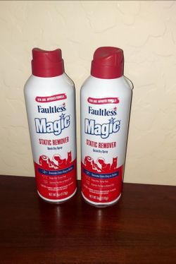Static Remover- removes static from clothes  $3 Each- X Streets Ray and Higley