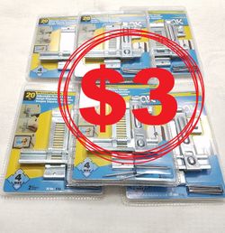 OOK Hillman Picture Perfect 4-Way Adjustable Picture Hanger Hardware BRAND NEW 20 LB capacity Model # 533400 BRAND NEW $3 each
