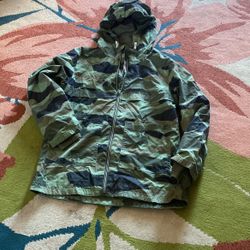 Cat And Jack Boy Hoodie Camo Jacket Size M 8/10