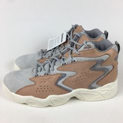Reebok Mobius OG Basketball Shoes Skull Grey/Tin Grey/White Men’s Size 9