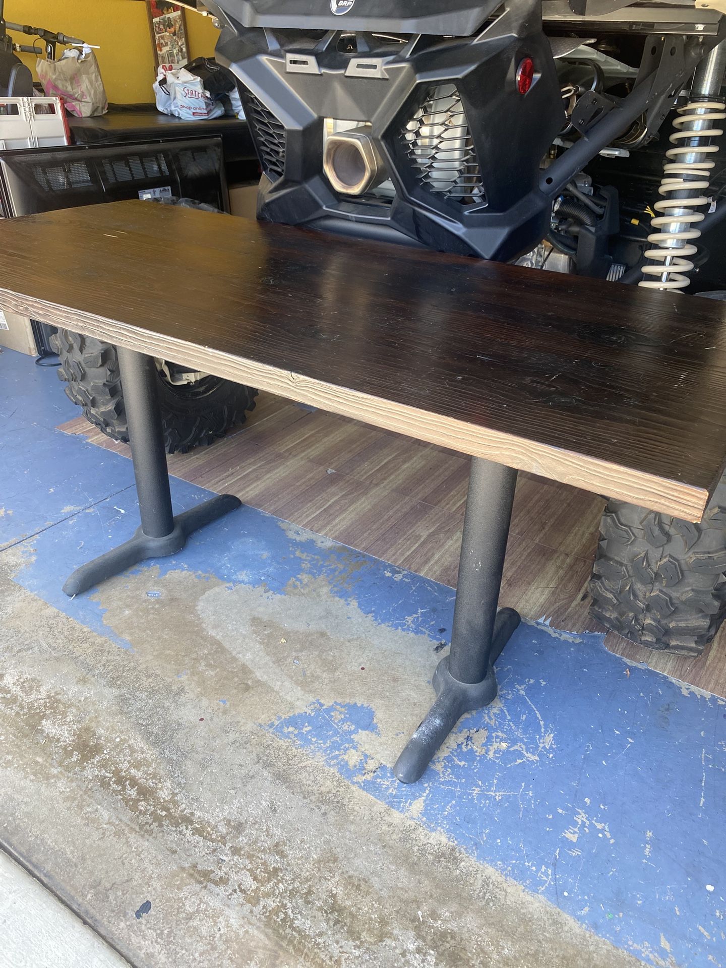 SOLID WOODEN TABLE 