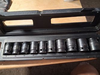 Used Duralast 1/2 Impact sockets  10 units